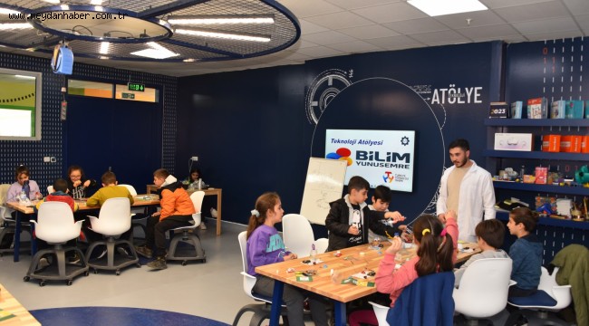 BİLİM YUNUSEMRE ARA TATİLDE ÖĞRENCİLERİ KONUK EDİYOR