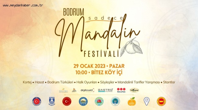 BODRUM'DA, "SADECE MANDALİN FESTİVALİ 2023"