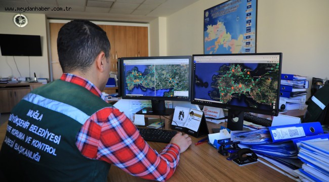 Büyükşehir, Çevreyi Korumak İçin Uydu Takibi Yapıyor