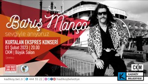 KADIKÖY'DE BARIŞ MANÇO ANMASI