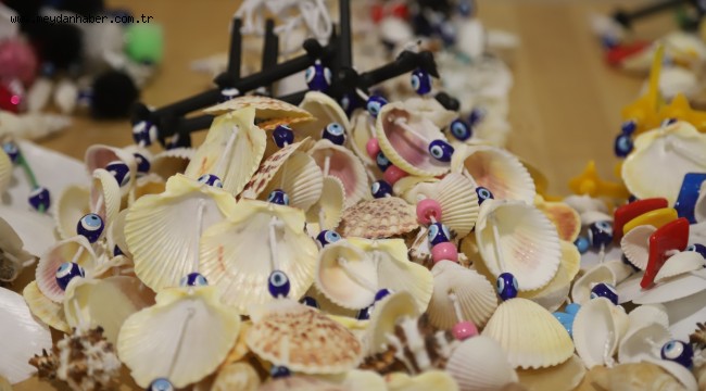 Kartal'da, Su Kabağı Aksesuarları Sergisi'nin Açılışına Yoğun İlgi