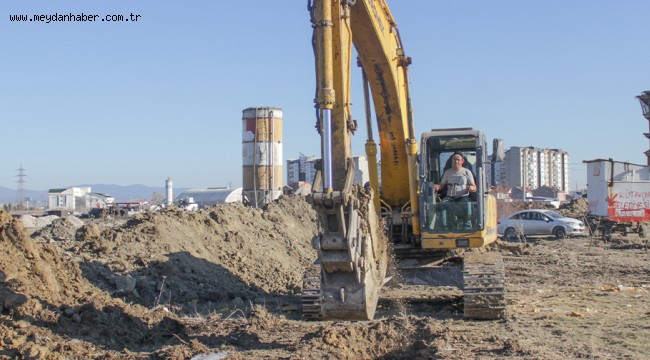 KENTSEL DÖNÜŞÜM ALANI İÇİN ALTYAPI ÇALIŞMASI