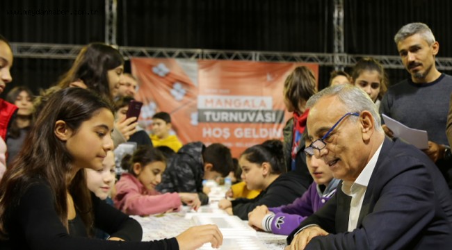 KÜÇÜKÇEKMECE BELEDİYESİ MANGALA TURNUVASI DÜZENLENDİ