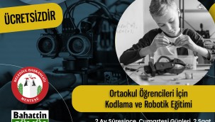 MENTEŞE BELEDİYESİ KODLAMA, ROBOTİK VE 3D TASARIM VE YAZICI EĞİTİMLERİNE BAŞVURULAR BAŞLADI