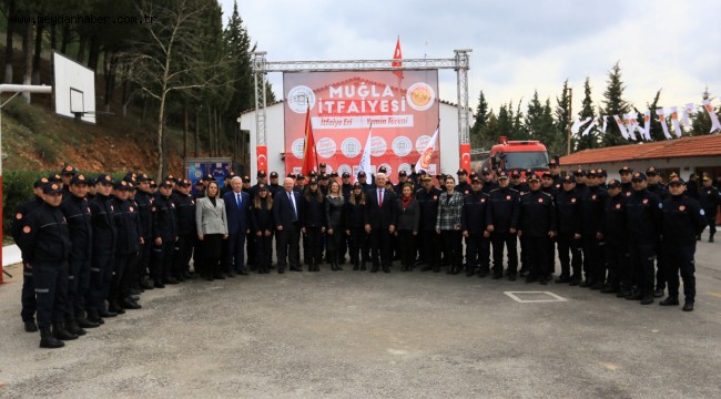 Muğla Büyükşehir Belediyesi İtfaiye Erleri Yemin Etti