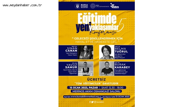 Öğretmenlere özel bilgi şöleni