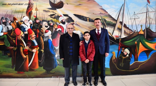 OKUL BAŞKANI MEHMET'İN SEÇİM VAADİ GERÇEK OLDU