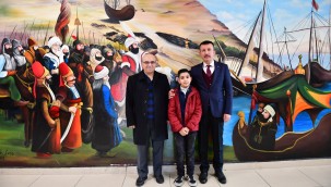 OKUL BAŞKANI MEHMET'İN SEÇİM VAADİ GERÇEK OLDU