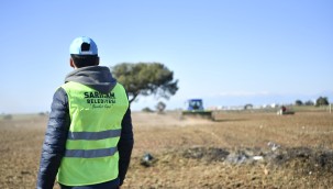 SARIÇAM BELEDİYESİ'NDEN MERA ISLAH ÇALIŞMASI