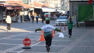Tarihi çarşıda oryantiring heyecanı