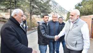 TBMM Başkanvekili AK Parti Isparta Milletvekili Süreyya Sadi BİLGİÇ Eğirdir'de İncelemelerde Bulundu