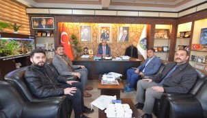 TÜGVA AFYON İL TEMSİLCİLİĞİNDEN BAŞKAN DR. MUSTAFA ÇÖL'E ZİYARET