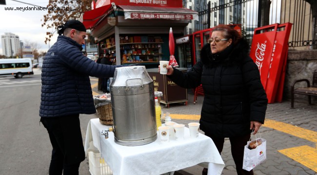 Yenimahalle'den vatandaşa çorba ikramı