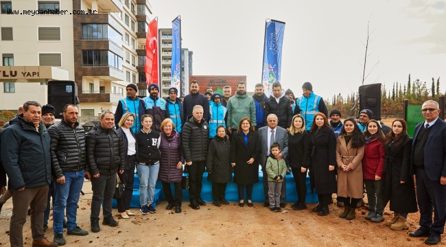 YEŞİLANTEP PROJESİ İLE ŞEHİRGÖSTEREN MAHALLESİ YEŞİLE BOYANDI