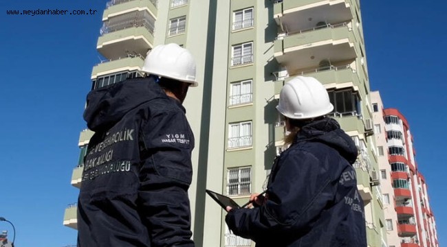 236 bin 410 binada hasar tespit çalışması; 33 bin bina ağır hasarlı