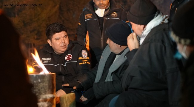 Başkan Erhan Kılıç yine afet bölgesinde