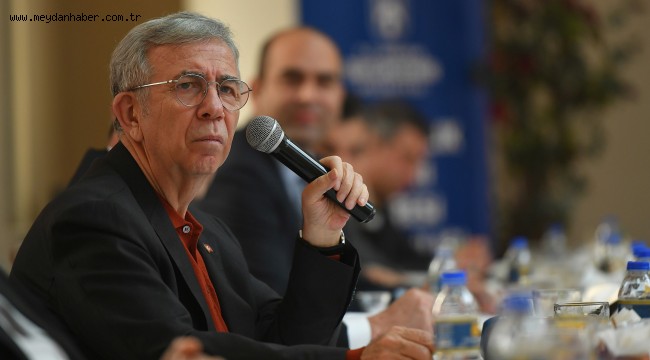 MANSUR YAVAŞ MUHTARLARI DİNLEMEYE DEVAM EDİYOR: BU KEZ ETİMESGUTLU MUHTARLARLA BULUŞTU