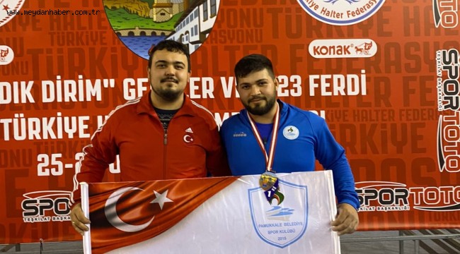 PAMUKKALE BELEDİYESPORDAN 2 MADALYA DAHA