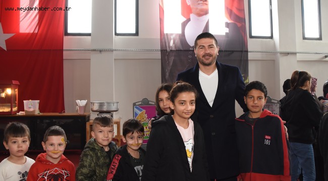 TATİL ŞENLİĞİ FOÇALI ÇOCUKLARI MUTLU ETTİ