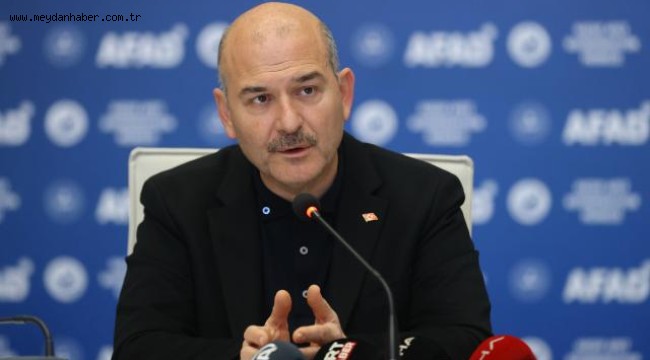 Bakan Soylu: Konteyner kentlerde öncelik yakınlarını kaybedenlerde