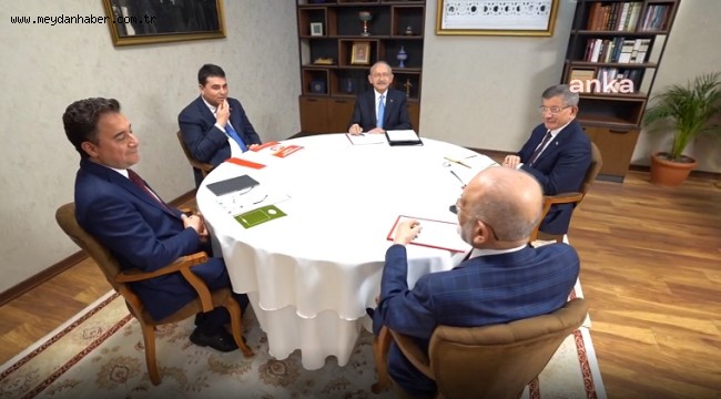 Beşli masadan toplantı sonrası ortak açıklama