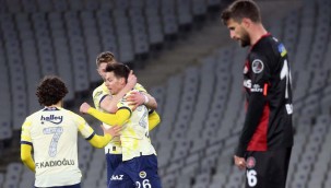 Fenerbahçe Fatih Karagümrük'ü 2-1 mağlup etti