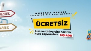 Mustafa Necati Eğitim Destek Kursu İçin Başvuru Süreci Başladı