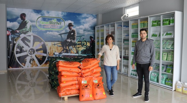 Bayramiç Belediyesi Tarım Market hizmete açıldı