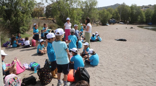 ÇOCUKLARA ÇEVREYİ KORUMA BİLİNCİ KAZANDIRILIYOR