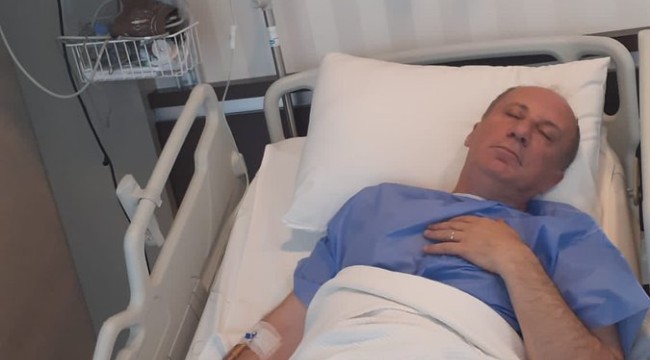 Memleket Partisi Genel Başkanı İnce'den hastane odasından paylaşım