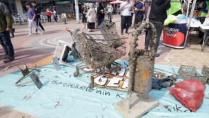 İzmit Körfezinden 5 ton hayalet ağ çıkarıldı