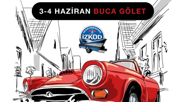 Klasik Otomobil tutkunları Buca'da buluşuyor.