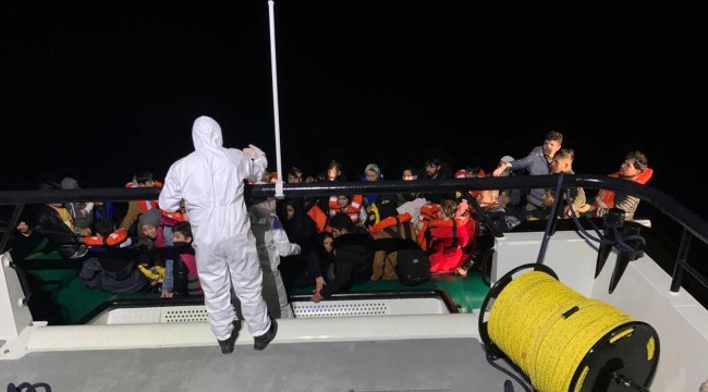 Muğla, İzmir ve Çanakkale'de 220 düzensiz göçmen yakalandı