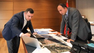 Okullar bölgesine üst geçit müjdesini Başkan Aydın duyurdu