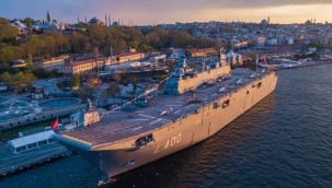 TCG Anadolu, İstanbul ve İzmir'deki limanlarda 400 bin ziyaretçi ağırladı