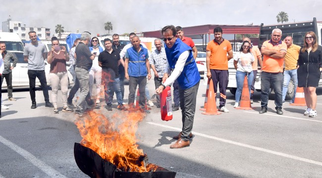 "YANGIN VE KURTARMA TATBİKATI"