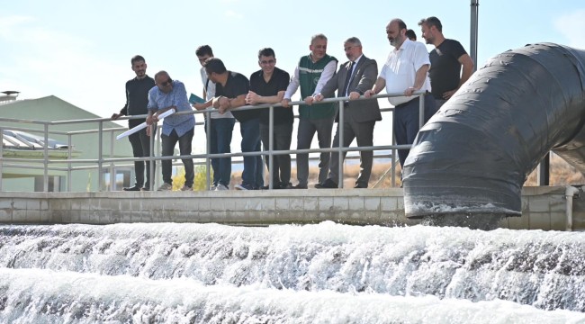 Arıtma tesisinde kapasite iki katına çıkıyor