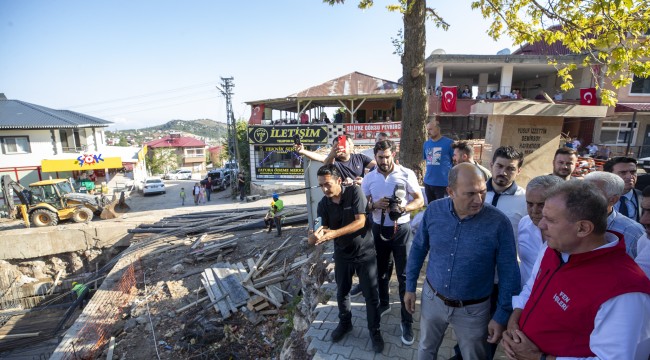 BAŞKAN SEÇER, FINDIKPINARI KATLI OTOPARK VE PAZAR YERİ İNŞAATINI İNCELEDİ