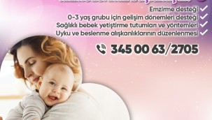 Bayraklı Belediyesinden,' Emzirme ve Sağlıklı Bebek Gelişimi' hizmeti