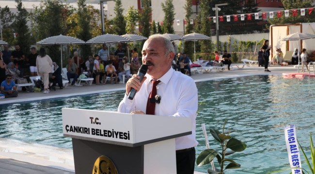 Çankırı'nın İlk ve Tek Aquaparkı Hizmete Girdi