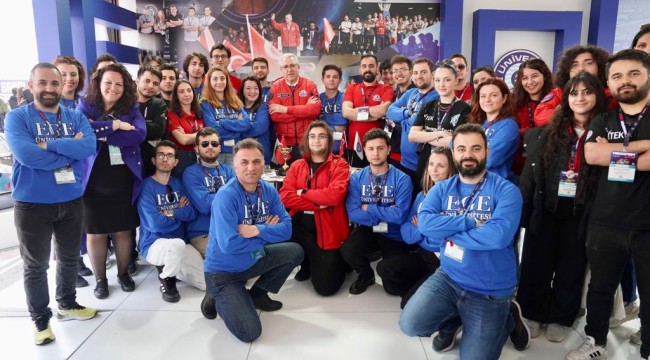 Ege Üniversitesinden TEKNOFEST- Ankara'ya teknoloji ve bilim çıkarması