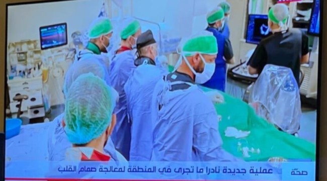 TÜRK DOKTORUN BAŞARISI LÜBNAN TELEVİZYONUNDA…