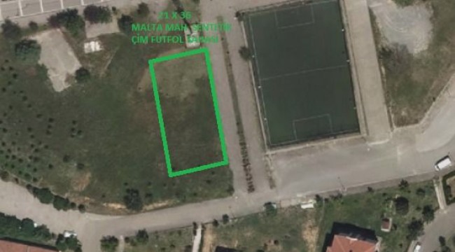 Büyükşehir'den Malta Mahallesi'ne futbol sahası