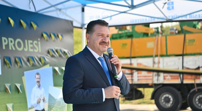 Büyükşehir'den üreticiye 10 milyon değerinde selektör makinesi