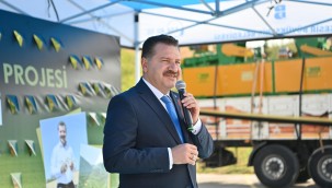 Büyükşehir'den üreticiye 10 milyon değerinde selektör makinesi