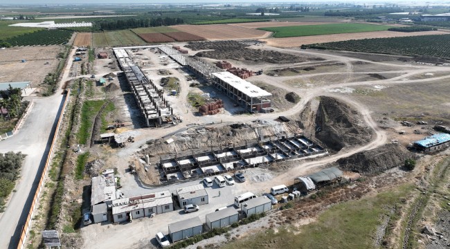 BÜYÜKŞEHİR LOJİSTİK MERKEZİ'NİN YAPIMI DEVAM EDİYOR