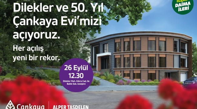 ÇANKAYA BELEDİYESİNDEN YENİ BİR ÇANKAYA EVİ DAHA