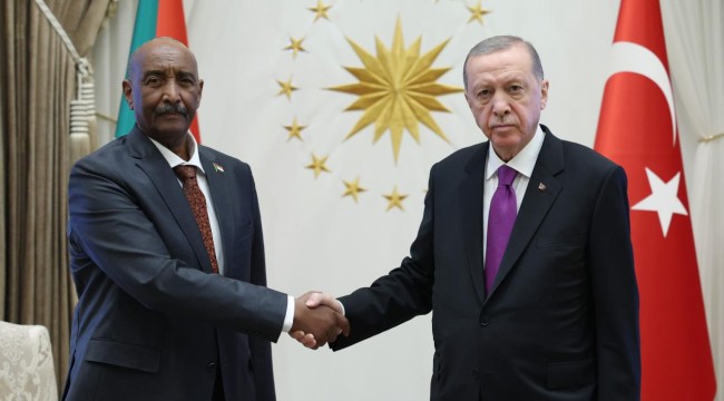 Cumhurbaşkanı Erdoğan, Sudan Egemenlik Konseyi Başkanı ile görüştü