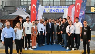 Cumhuriyet çocukları, Balıkesir DGM'de Dijital Gençlik Kampı'na katıldı