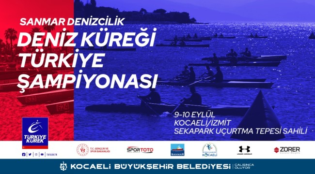 Deniz Küreği Türkiye Şampiyonası Kocaeli'de yapılacak